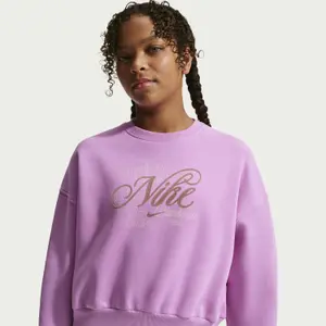 Bluza dziewczęca Nike Sportswear Club Fleece image-3