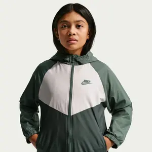 Waterproof hooded jacket for children Nike Sportswear Windrunner image-1