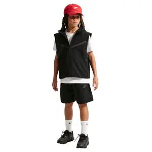 Calções de tecido infantil Nike