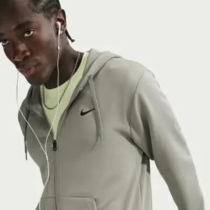 Sweatshirt med hætte og lynlås Nike Hyverse FLC image-2