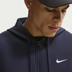 Sweatshirt med hætte og lynlås Nike Hyverse FLC image-4