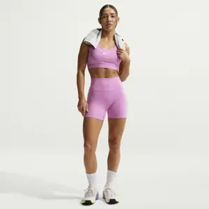 Sport-BH Mittlerer Halt Damen Nike Swoosh image-1