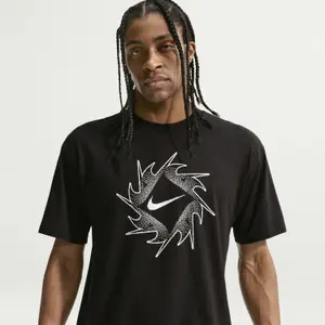 T-shirt med tryk Nike image-4