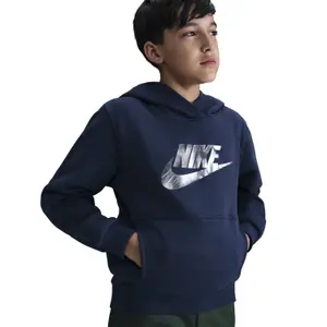 Camisola com capuz para criança Nike Club Fleece image-0