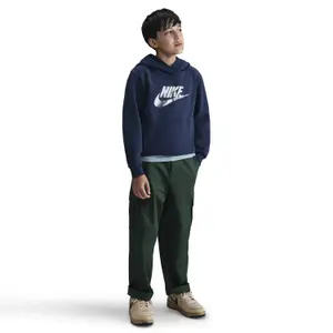 Camisola com capuz para criança Nike Club Fleece image-2