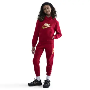 Camisola com capuz para criança Nike Club Fleece image-1