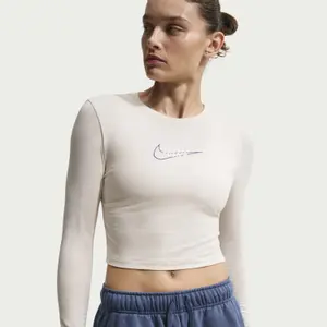 Damska koszulka z długim rękawem Nike image-1