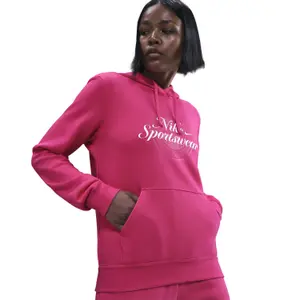 Hoodie Damen Nike Club Fleece image-1