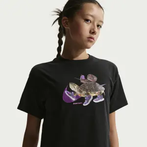 T-shirt da bambina Nike Boxy image-2