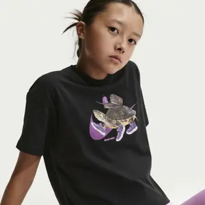T-shirt da bambina Nike Boxy image-4