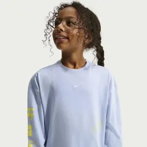 Camiseta de manga larga oversize para chica Nike image-2