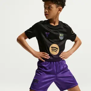 FC Barcelona kortbyxor för barn 2026/27 image-1