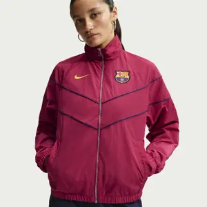 FC Barcelona women's waterproof jacket 2026/27 image-2