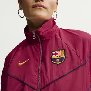 FC Barcelona women's waterproof jacket 2026/27 image-4