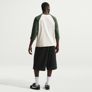 Oversized fleece shorts Nike Club image-1