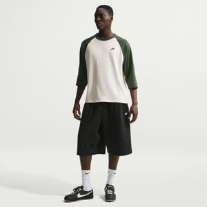 Oversized fleece shorts Nike Club image-4