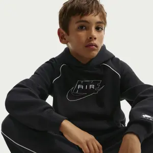 Sweatshirt med hætte til børn Nike Air image-4