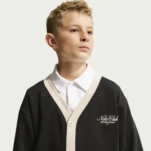 Cardigan til børn Nike Club image-4