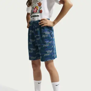 Pantalones cortos de chándal polar para niños Nike Club image-4