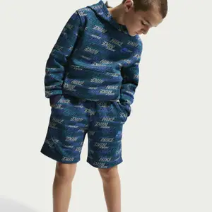Pantalones cortos de chándal polar para niños Nike Club image-1