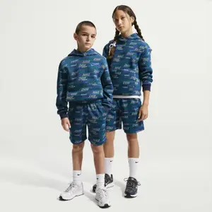 Pantalones cortos de chándal polar para niños Nike Club image-2
