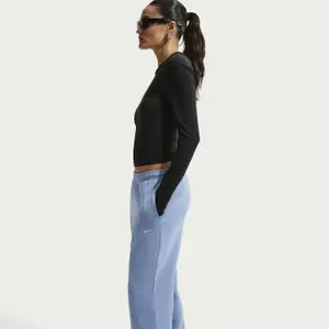Calças de jogging para mulher Nike Studio Fleece Medium Weight image-4
