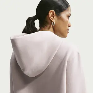 Bluza damska z kapturem Nike Studio Fleece Medium Weight image-4