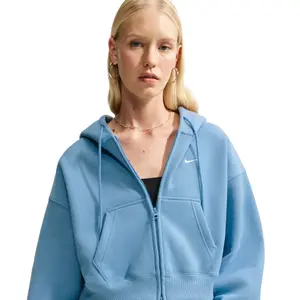 Oversized Kapuzenpullover Damen Nike Studio Fleece image-3