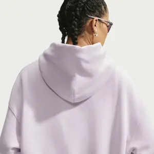 Oversized bluza z kapturem damska Nike Studio Fleece image-4