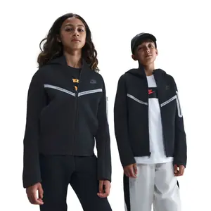 Children's zip-up hooded sweatshirt Nike Sportswear Tech Fleece image-6