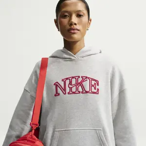 Damska bluza oversize z kapturem Nike Studio Logo image-2