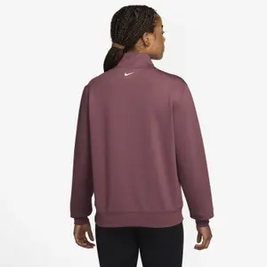 Träningstopp för kvinnor Nike Studio Fleece Sport image-1