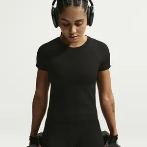 Women's seamless athletic top Nike Pro image-2