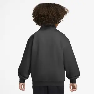 Sweatshirt med 1/2 lynlås til børn Nike Air image-4
