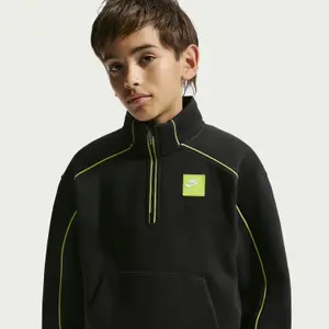 Sweatshirt med 1/2 lynlås til børn Nike Air image-6
