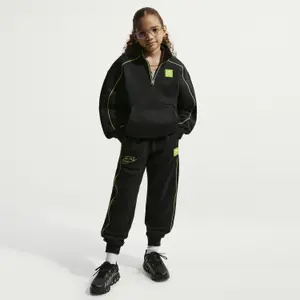 Sweatshirt med 1/2 lynlås til børn Nike Air image-1