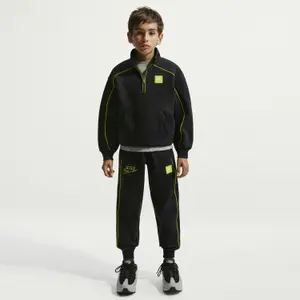 Sweatshirt med 1/2 lynlås til børn Nike Air image-2