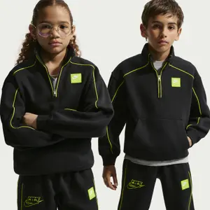 Sweatshirt med 1/2 lynlås til børn Nike Air image-3
