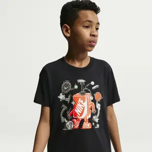 T-shirt med tryk til børn Nike image-2