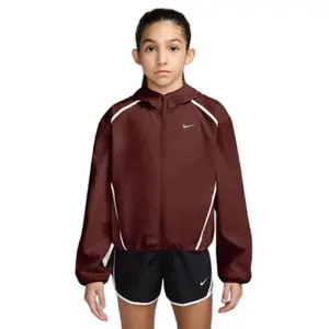Girl's hooded waterproof jacket Nike Tempo