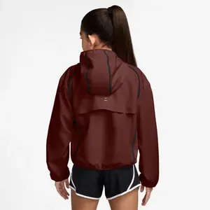 Girl's hooded waterproof jacket Nike Tempo image-2