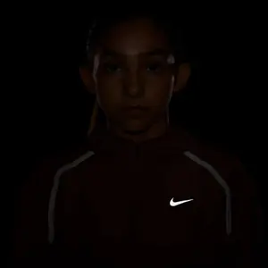 Girl's hooded waterproof jacket Nike Tempo image-3