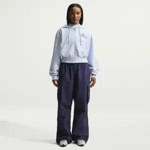 Hættetrøje med fuld lynlås til kvinder Nike Phoenix image-1