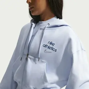 Hættetrøje med fuld lynlås til kvinder Nike Phoenix image-3