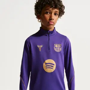 FC Barcelona Strike Outdoor Træningsbluse Barn 2026/27 image-2