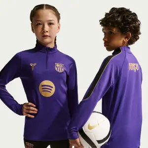 FC Barcelona Strike Outdoor Træningsbluse Barn 2026/27 image-6