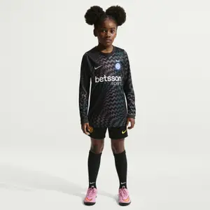Inter Milan Torwarttrikot mit langen Ärmeln für Kinder 2026/27 image-1