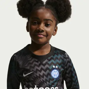 Inter Milan Torwarttrikot mit langen Ärmeln für Kinder 2026/27 image-5