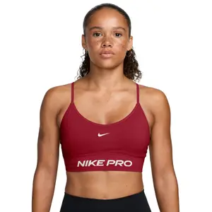 Nahtlose stillende Damenbustier mit leichter Polsterung Nike Pro