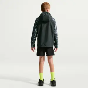 Waterproof hooded jacket for children Nike Miler image-3
